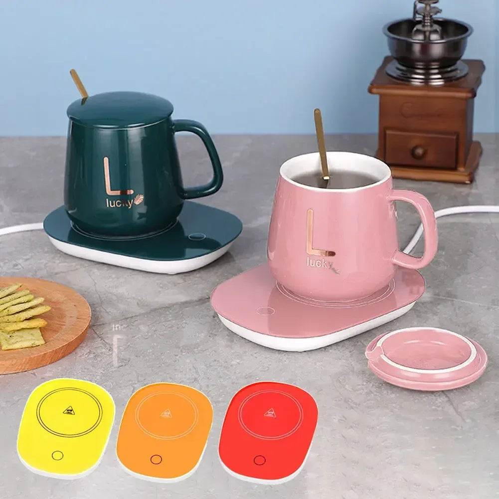 USB Powered Cup Heater with Power Indicator Light