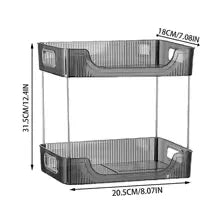Vanity Countertop Storage Tray Bathroom Shelf