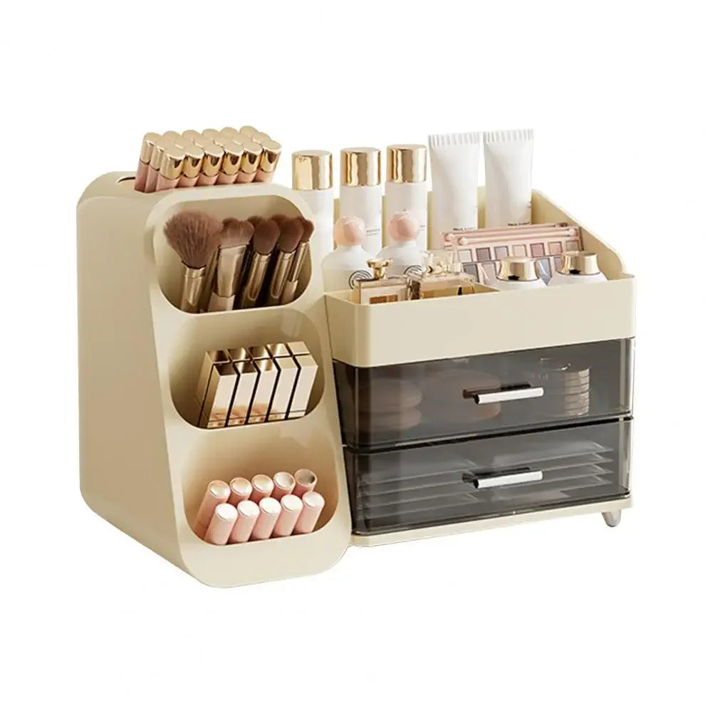 Vanity Storage Box Large Capacity Makeup Organizer