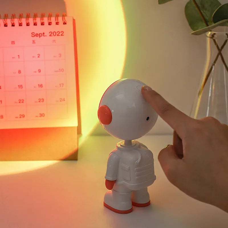 Astronaut Starry Sunset Lamp for Cozy Decor
