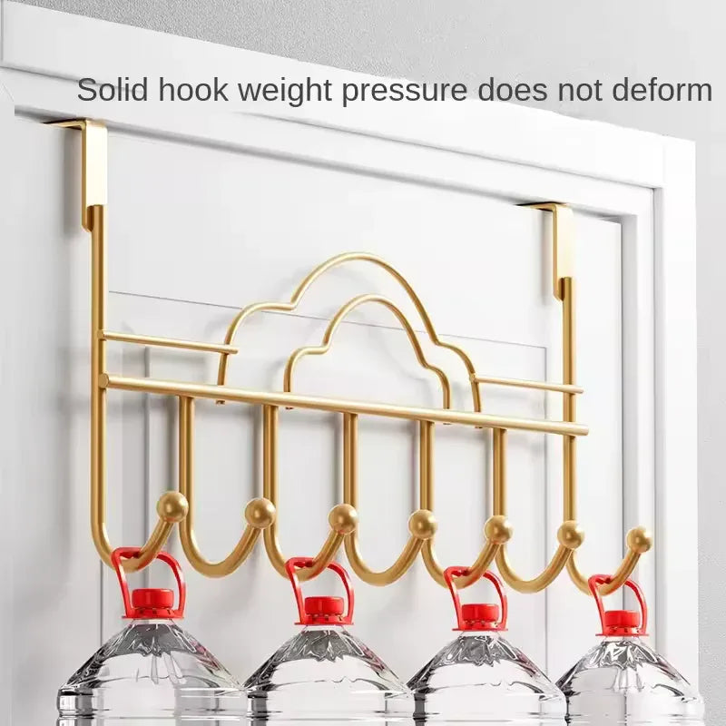 Gold Over-the-Door Hooks Behind Door Hooks for Clothes