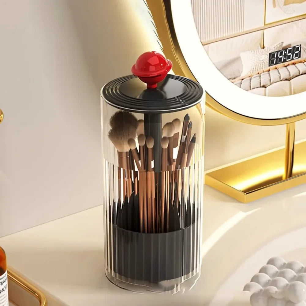 Dustproof Makeup Brush Holder & Storage Rack