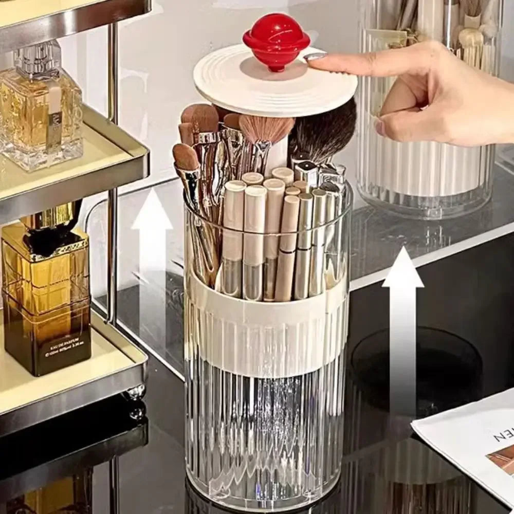 Dustproof Makeup Brush Holder & Storage Rack
