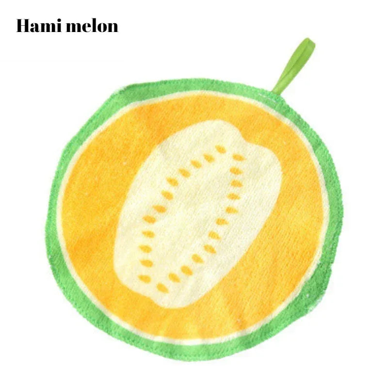 Pack of 4 Fruit Shape Microfiber Dishcloths Set