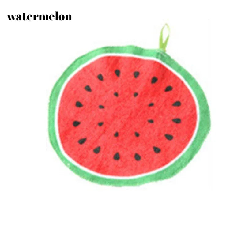 Pack of 4 Fruit Shape Microfiber Dishcloths Set