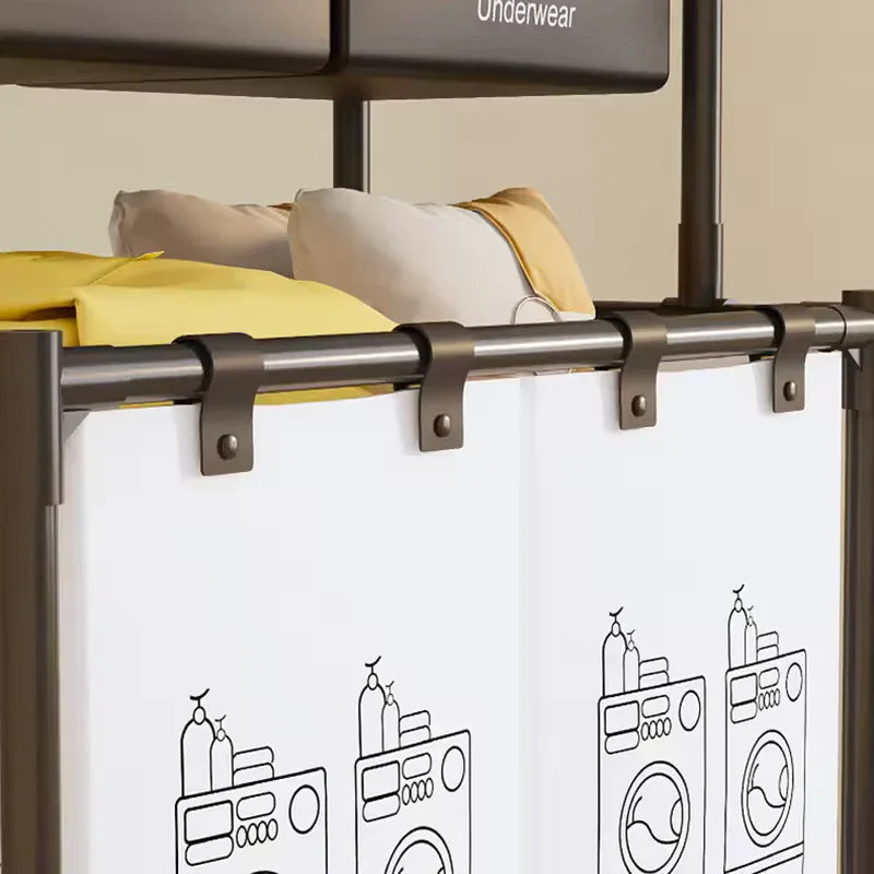 Multi Functional 2 Layer Laundry Basket
