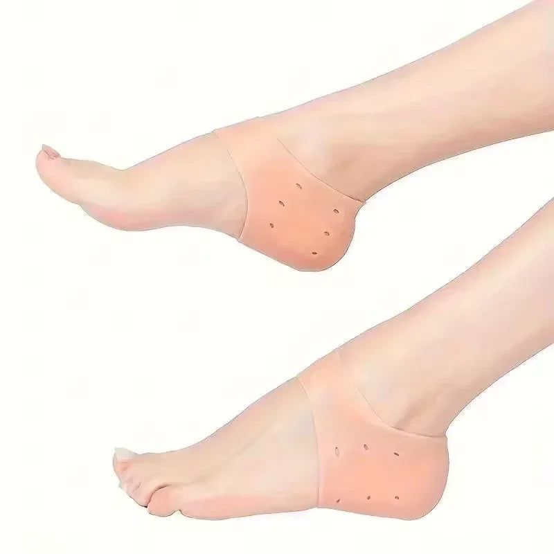 Silicone Heel Socks for Cracked Heels - Soft & Durable