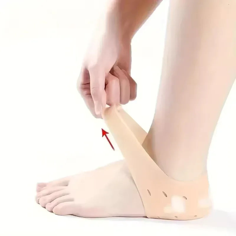 Silicone Heel Socks for Cracked Heels - Soft & Durable