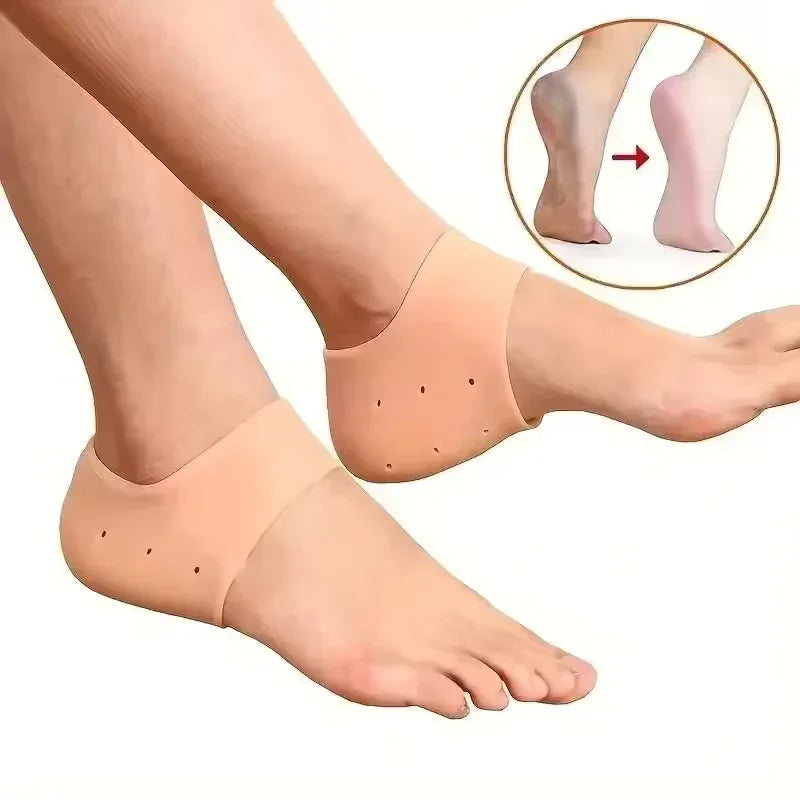 Silicone Heel Socks for Cracked Heels - Soft & Durable