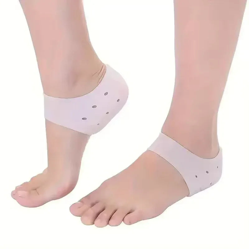 Silicone Heel Socks for Cracked Heels - Soft & Durable