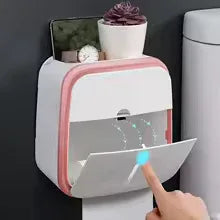 Wall Mounted Bathroom Organizer with Storage Holder