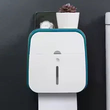 Wall Mounted Bathroom Organizer with Storage Holder