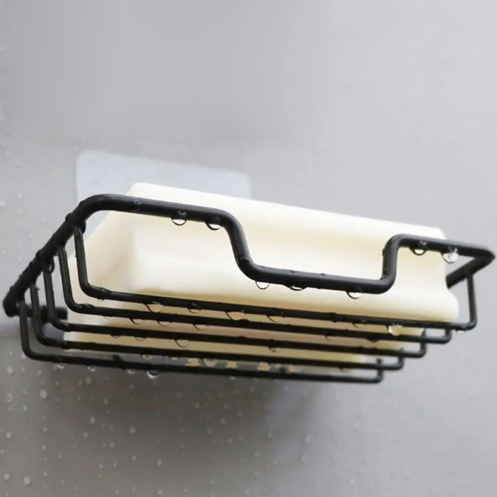 Wall Mounted Soap Holder - Stainless Steel Rack