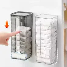 Wall Mounted Sock Organizer with Easy Dispense