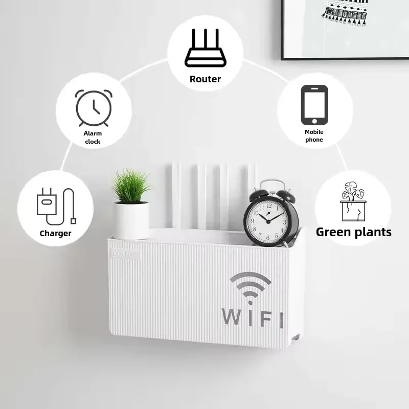 Wall Mounted WiFi Router Box - Durable & Stylish