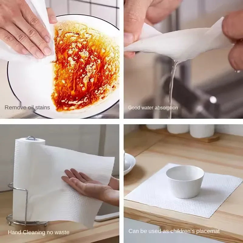 Washable Kitchen Hand Tissue Towels 50 Sheets