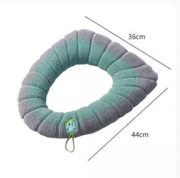 Washable Toilet Seat Cover for Easy Cleaning and Comfortable Stretching