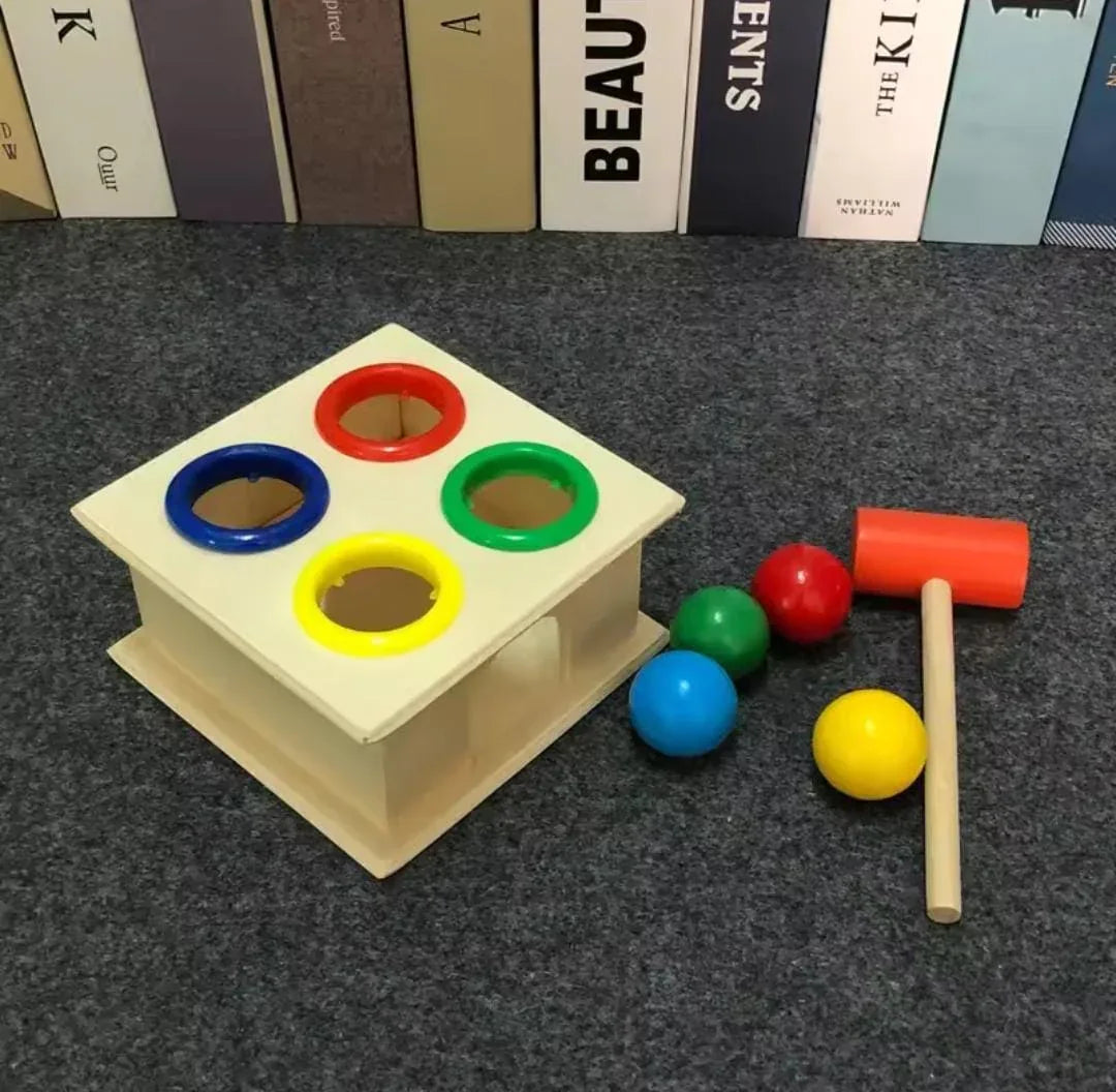 Wooden Hammer Toy – Early Education Learning Game for Kids
