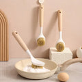 Wooden Handle Dishwashing Brush for Easy Cleaning