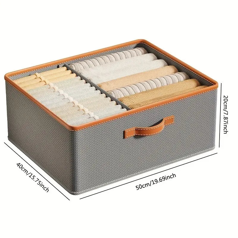 Wardrobe Clothing Storage Box with Handle