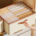 Wardrobe Clothing Storage Box with Handle