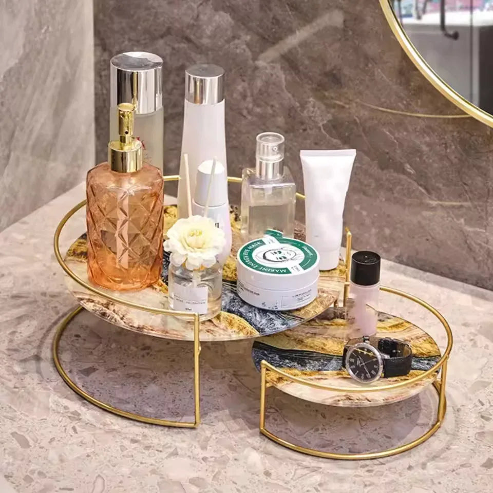 Wrought Iron Storage Rack for Elegant Organization