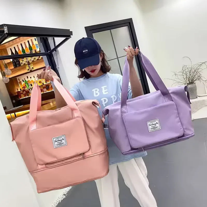 Large Capacity Travel Bag – Stylish & Spacious