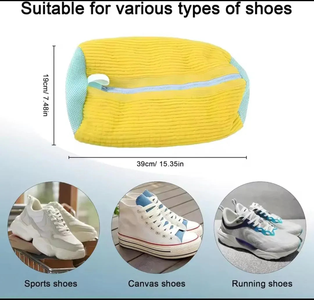 Shoe Washing Pouch for Washing Machine