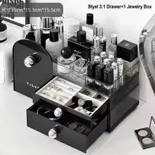Makeup Organizer for Vanity Drawers - Cosmetic Storage Box