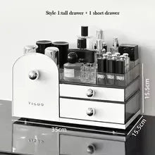 Makeup Organizer for Vanity Drawers - Cosmetic Storage Box
