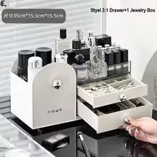 Makeup Organizer for Vanity Drawers - Cosmetic Storage Box