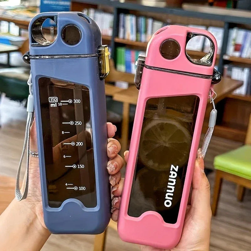 350ml Sports Water Bottle - Durable & Leakproof