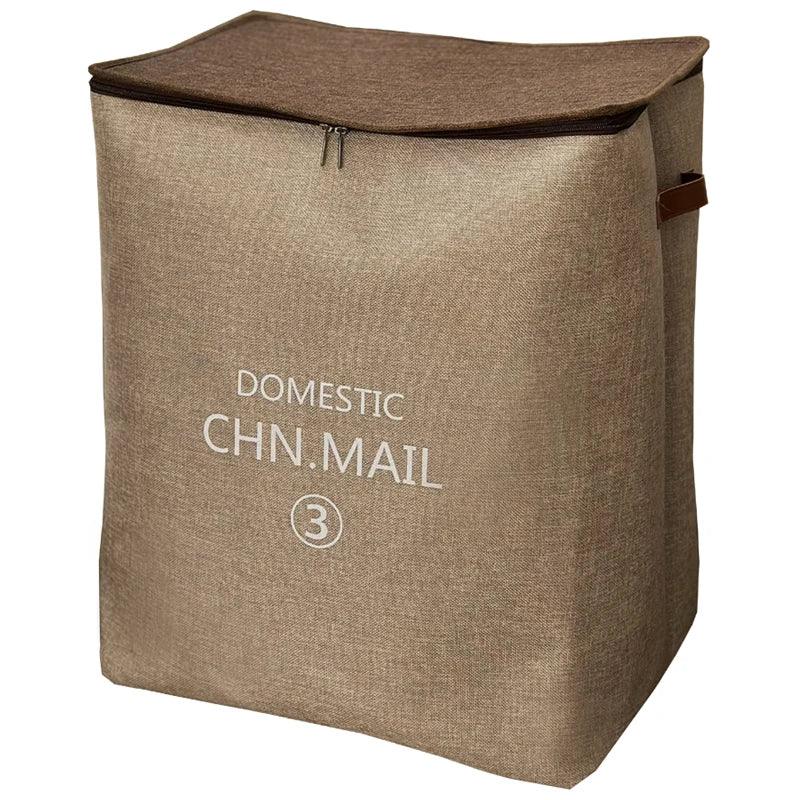 Zippered Fabric Storage Bags - Durable & Stylish